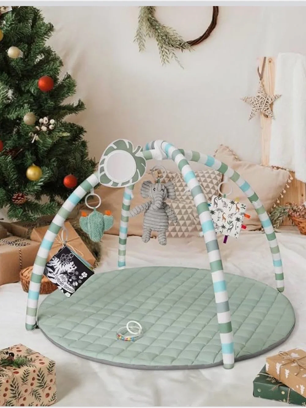 NWT - Blissful Diary - Baby play mat - Sage